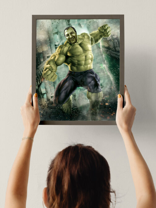 Portrait  Personnalisé - Hulk 2 – Image 2