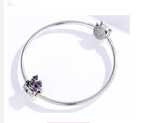 Perle de Verre Chateau pour Bracelet Charms – Image 2