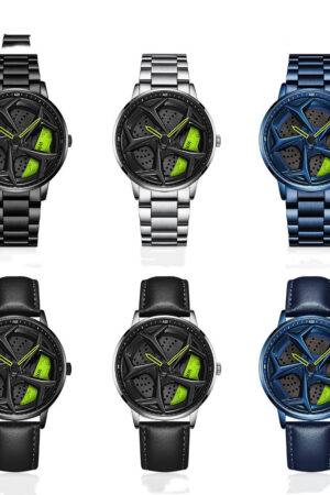 Montre jante rotative innovante - collection