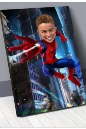 Portraits de super-héros - spiderman