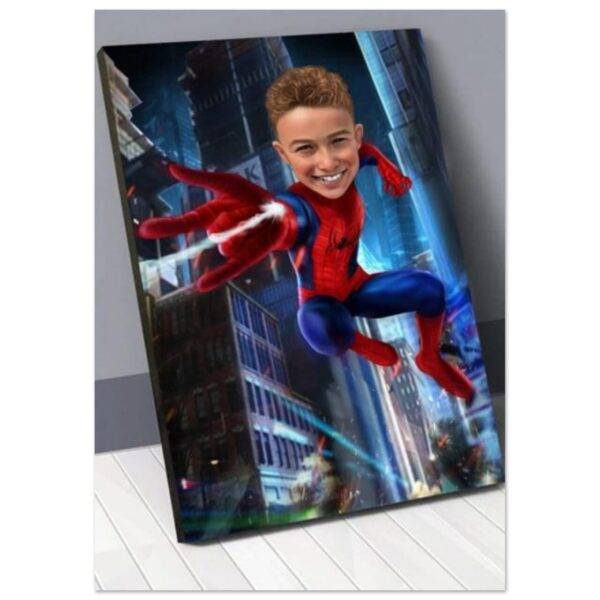 Portraits de super-héros - spiderman