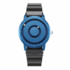 Montre magnétique à bille simple et élégante - Bleu