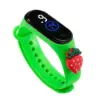 Montre enfant LED motif dessin animé - vert