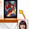 Portrait de super héros - supergirl