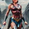 Poster Personnalisé - pour LES GRANDS SUPER-HEROS - Wonder Woman