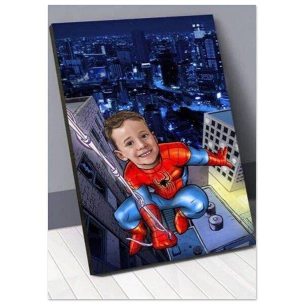Affiche de super-héros - spiderman