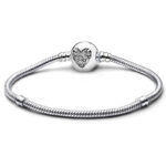 Bracelet Charms Coeur Cristal