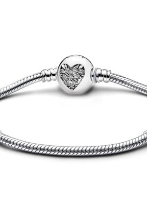 Bracelet Charms Coeur Cristal