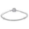 Bracelet charms type Pandora – Bijou personnalisable élégant pour femme - Diamants