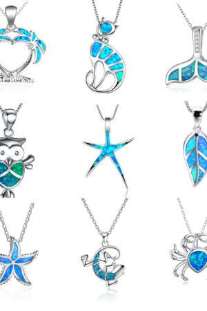 Pendentif Opales pour femme