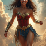 Poster Personnalisé - WonderWoman