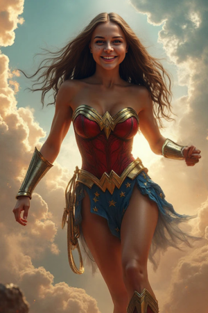 Poster Personnalisé - WonderWoman
