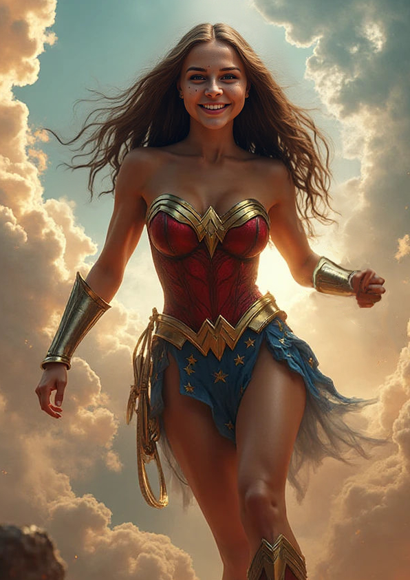 Poster Personnalisé - WonderWoman