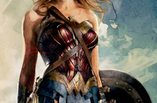 Poster Personnalisé - WonderWoman