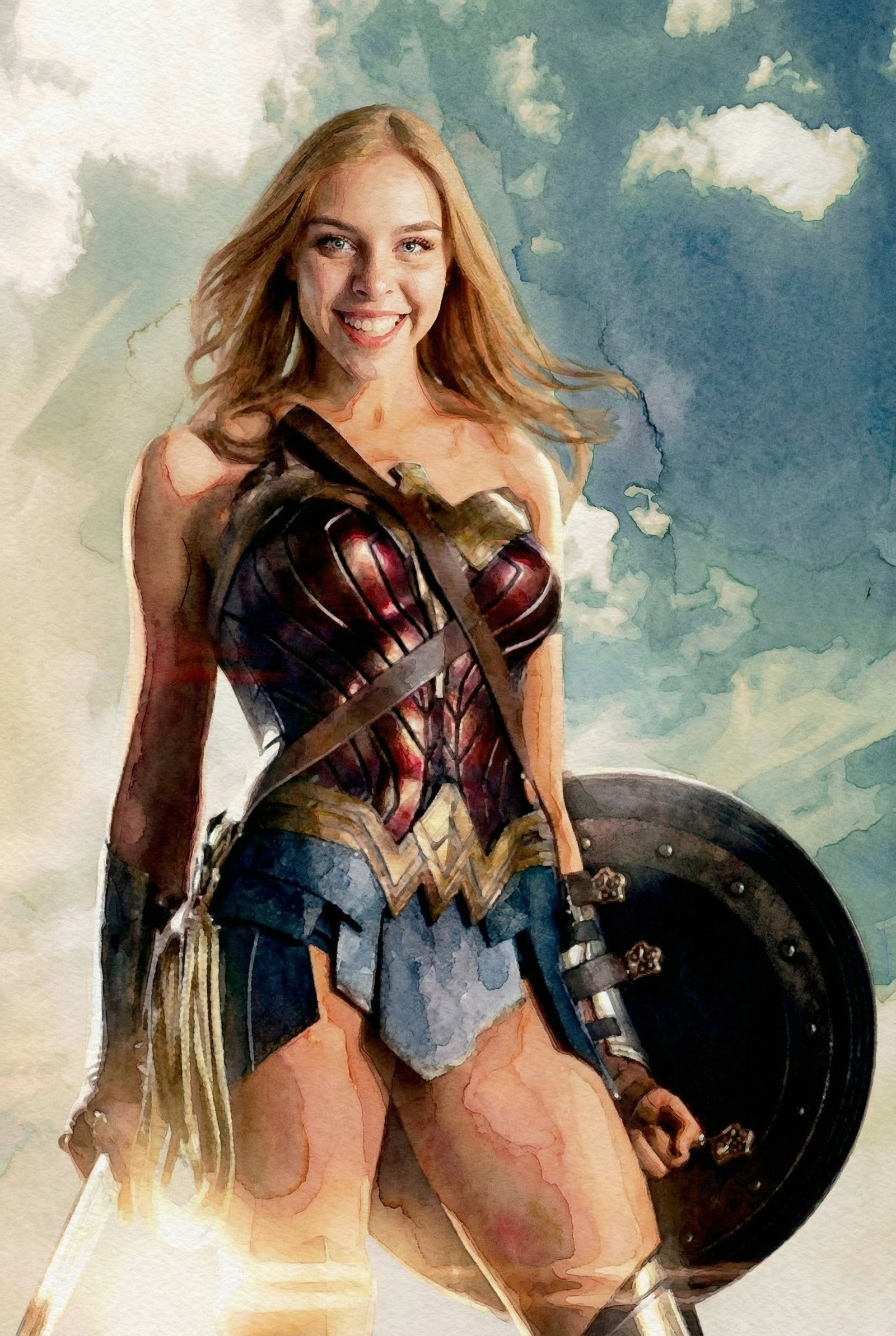 Poster Personnalisé - WonderWoman
