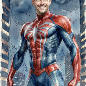 Poster Spider-Man personnalisé : le héros de votre vie en affiche
