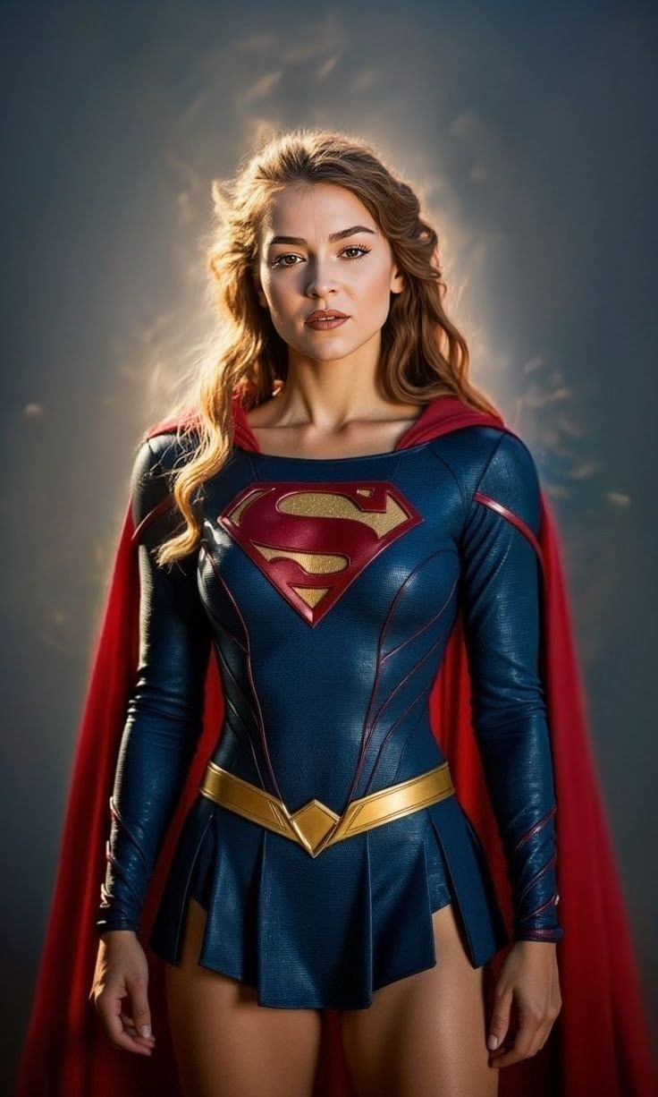 Poster Personnalisé - Super Girl V3