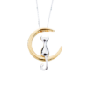 Colliers pendentifs les Chats - Chat or et argent