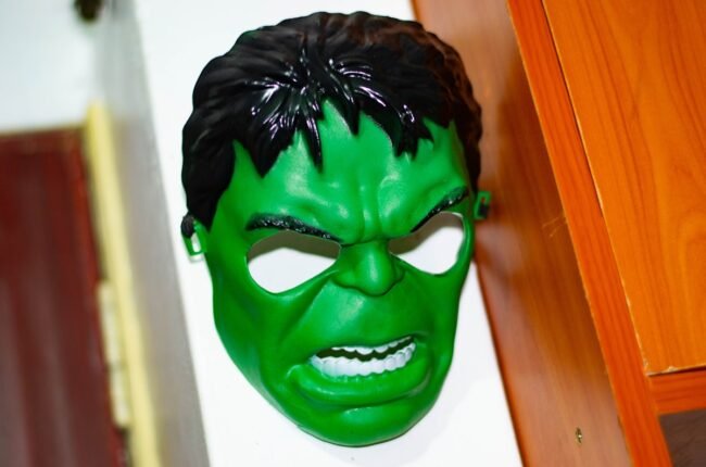 portrait Hulk personnalisé cadeau enfant affiche super-héros photo