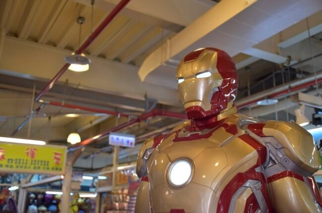 poster Iron Man personnalisé homme cadeau Marvel affiche photo Tony Stark