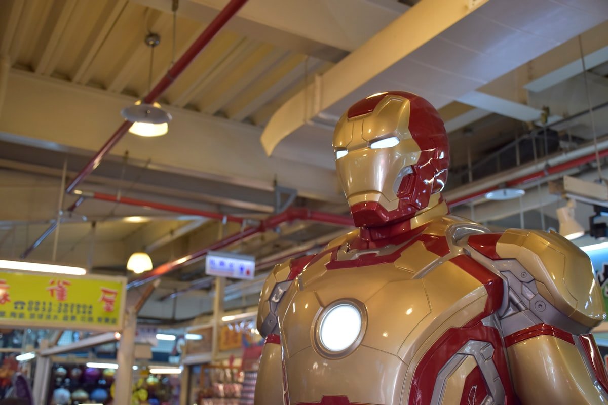 poster Iron Man personnalisé homme cadeau Marvel affiche photo Tony Stark